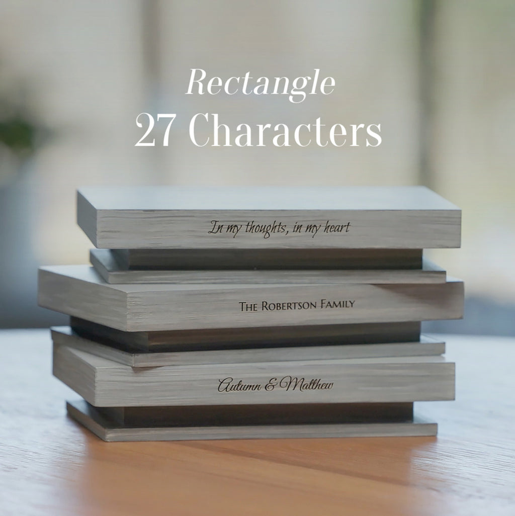 Personalized Rectangle Shelf
